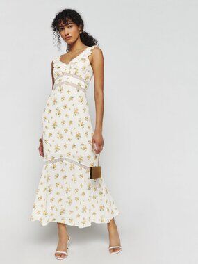 Reformation Purdie Floral Maxi Dress